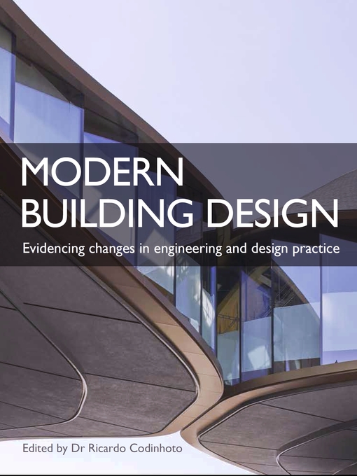 Title details for Modern Building Design by Ricardo Codinhoto - Available